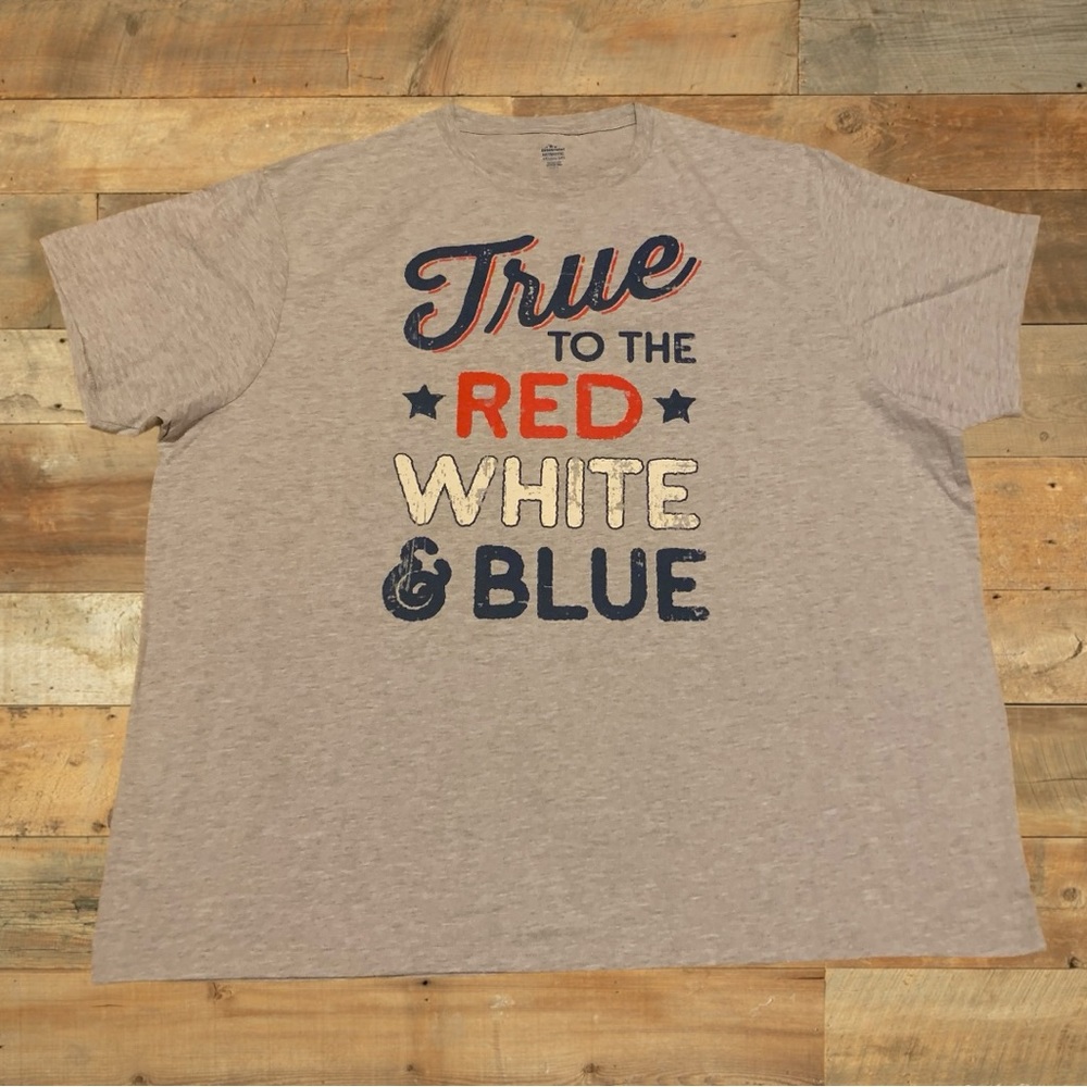 4th Fourth Of July American Flag USA Shirt True To The Red White And Blue Eagle